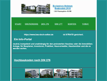 Tablet Screenshot of bau-doch-selber.de